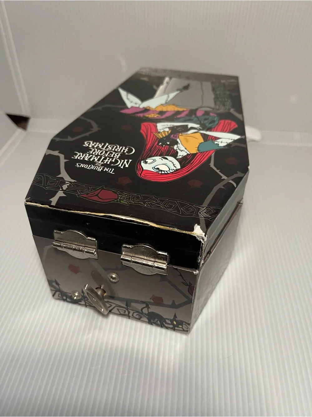 10th Anniversary Nightmare Before Christmas SALLY Musical Jewelry Box Disney